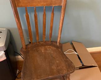 Wooden chair
