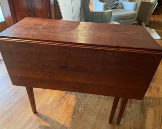 Antique drop leaf table