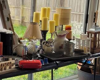 Candle holder sets & lamps
