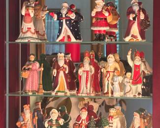 Santa Clause Figurines