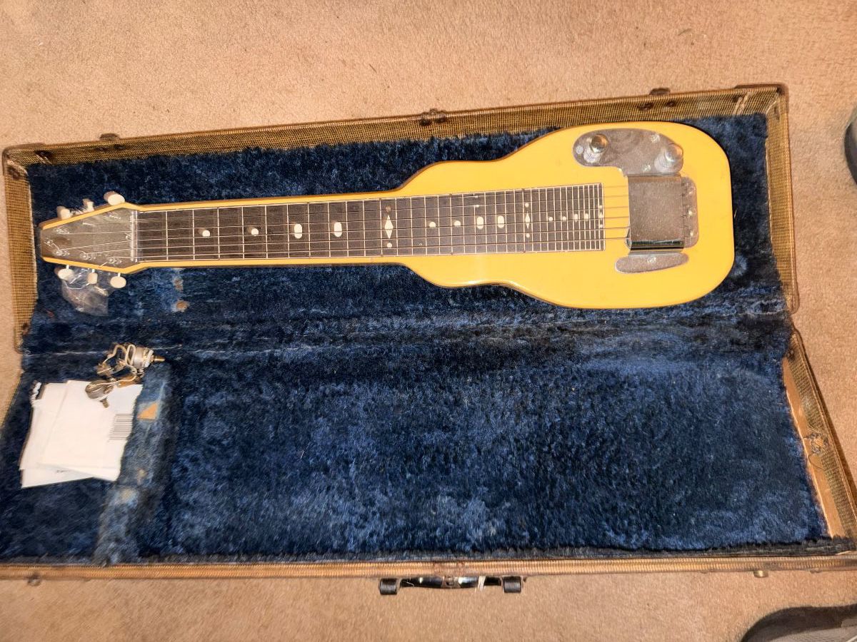 1950’s Fender Champion steel lap guitar