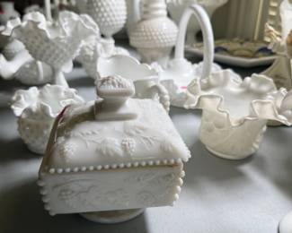 Nothing says timeless quite like a stunning collection of vintage milk glass.