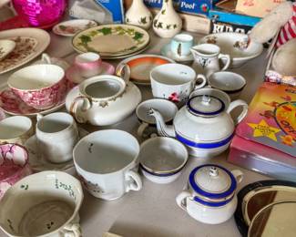 his collection features a wonderful variety of vintage porcelain, fine china, and unique collectibles perfect for hosting, display, or gifting.