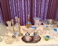 Crystal, silverplate, and more added daily!
