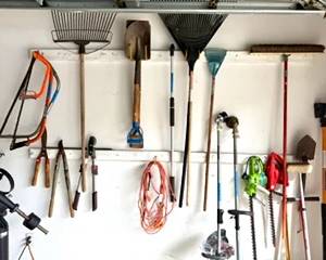 Lots and lots of yard tools - corded, battery operated, & manual!
