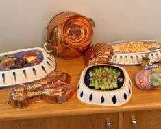 Copper Molds, Kitchen Ceramic Wall Decor