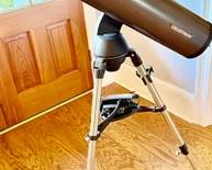 Mead 6" Starfinder Telescope with 9.5mm, 25mm, and 2X Barlow lenses. Excellent condition.