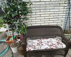 Outdoor wicker