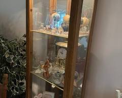 Display case with light
