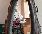 Antique horse collar mirror