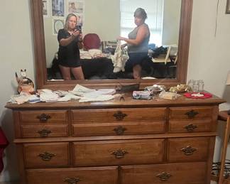 Dresser with Mirror 