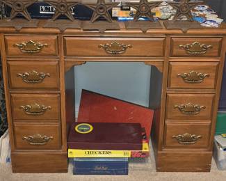 Vintage Maple Desk 