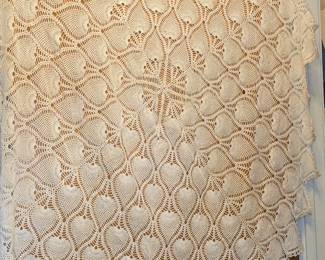 Vintage Handmade Tablecloth