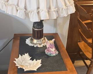 Side Table with 1 Drawer - Lamp