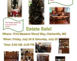 Estate Sale Flyer