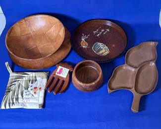 Wooden Island Vibes Serving Trays And Bowls