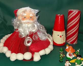 Gold Shiney Bright Vintage Ornaments And More
