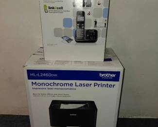 Brother Printer And Panasonic Phone Set, Still In Boxes