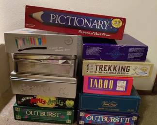 Variety Of Board Games