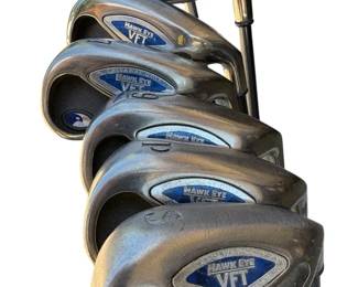 Callaway Irons Six Hawk Eye VFT and Two Diablo Edge