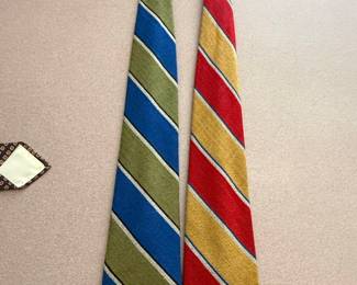 D'Eduardo Silk Neckties (Set of 2)