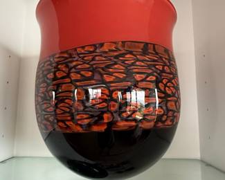 Vittorio Ferro Murano Glass Vase