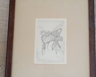 A.P. Diaphanein Etching by Lynn Cook, 1975