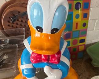 Donald Duck "Cook" Cookie Jar