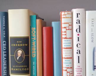 Collection of Cookbooks and Non-Fiction Books