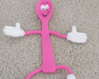 Baskin Robbins Pinky the Spoon Bendable Toy