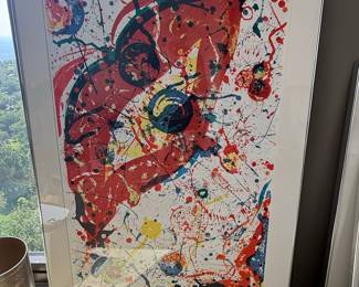 Sam Francis Chicago International Art Exposition Poster