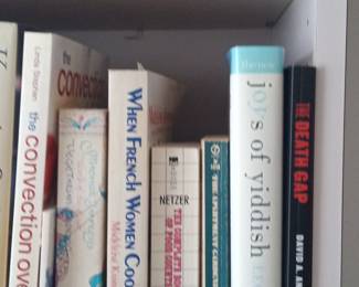 Collection of Cookbooks and Non-Fiction Books