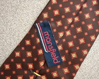 Mansfeld Silk Foulard Tie