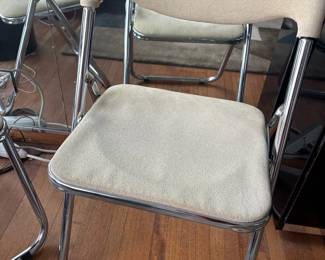 Vintage foldable chairs