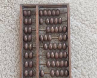 Antique Chinese Huanghuali Wood Abacus
