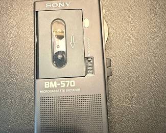 Sony BM-570 Microcassette Dictator