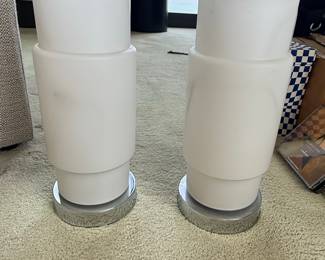 Carlo Nason for Mazzega "Totem" Table Lamps (Pair)