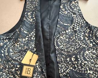 Bruno Silk Print Vest