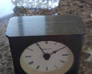 Tiffany & Co. Prudential Town Center 1996 Desk Clock