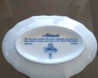 Mottahedeh "A Faithful Friend is a Strong Defense" Ring Tray