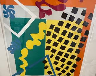 Henri Matisse "Les Bêtes de la Mer" Lithograph