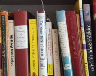 Collection of Books on Architecture, Urbanism, and Design