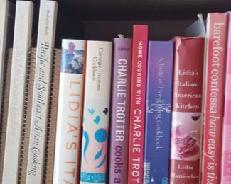 Collection of Cookbooks and Non-Fiction Books