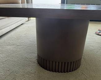 Mid-Century Modern "Serpentino" Marble Coffee Table