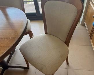 Johnson Industries Round Dining Table with Four Chairs