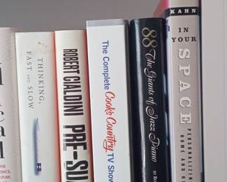 Collection of Cookbooks and Non-Fiction Books
