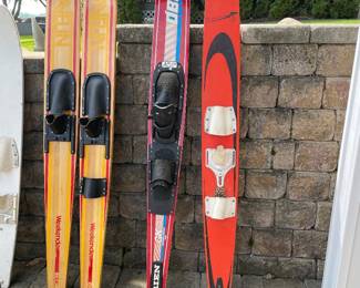 Vintage water skis