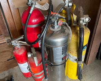 Fire extinguishers