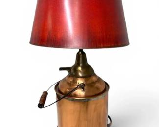Copper Can Lamp