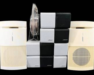 Bose Model 100  Double Cube Speakers